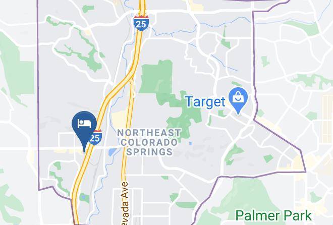 El Paso - Hyatt Place Colorado Springs Garden Of The Gods Maps