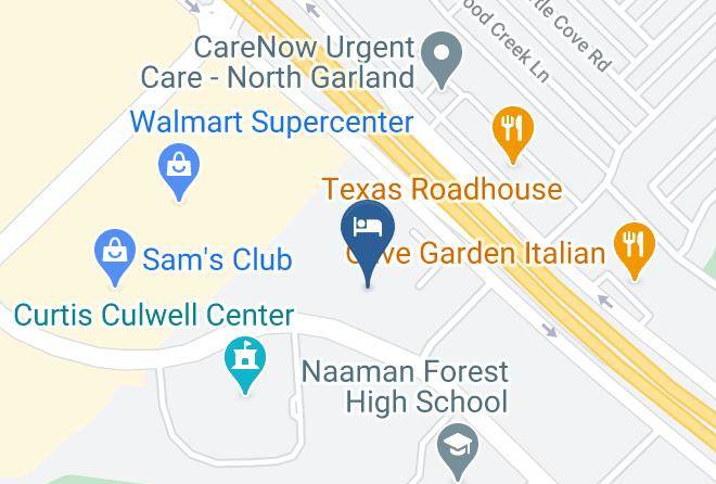 Dallas - Hyatt Place Dallas Garland Richardson Maps