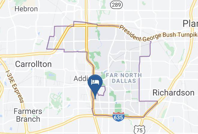 Dallas - Hyatt Place Dallas North By The Galleria Maps