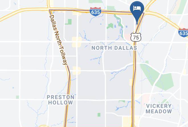 Dallas - Hyatt Place Dallas Park Central Maps