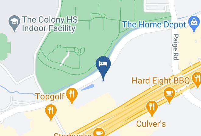 Denton - Hyatt Place Dallas The Colony Maps