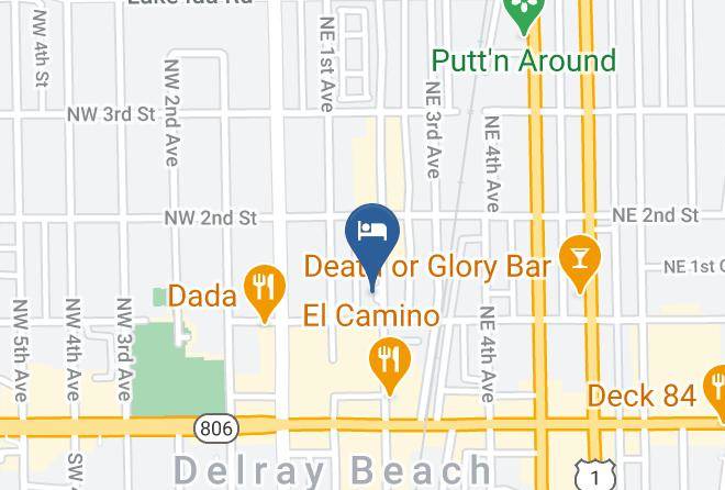 Hyatt Place Delray Beach Map