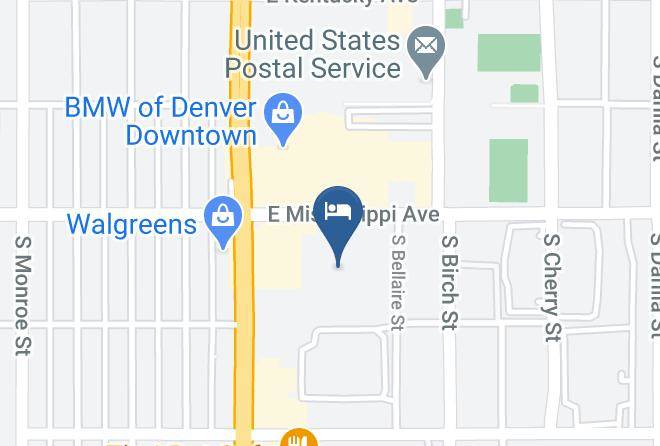 Arapahoe - Hyatt Place Denver Cherry Creek Maps