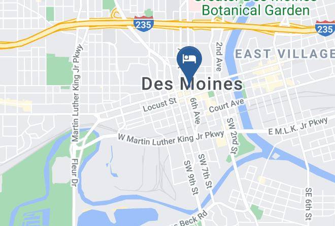 Polk - Hyatt Place Des Moines Downtown Maps