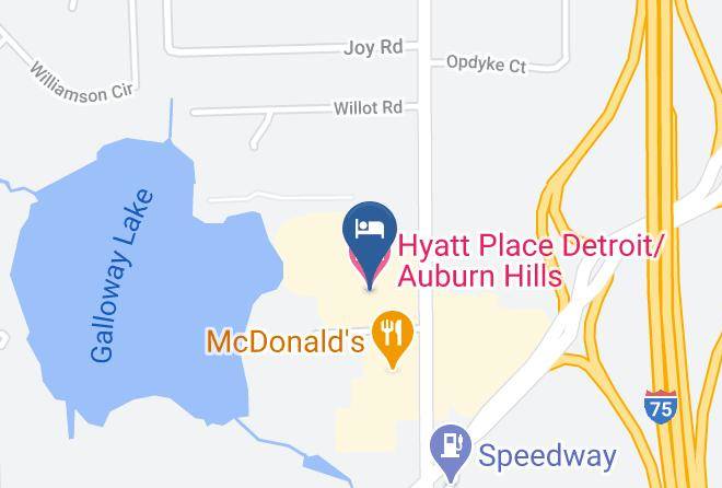 Oakland County - Hyatt Place Detroit Auburn Hills Maps
