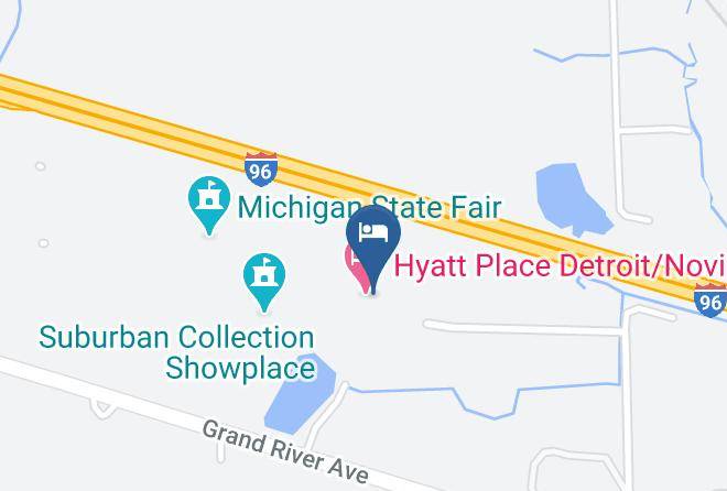 Oakland County - Hyatt Place Detroit Novi Maps
