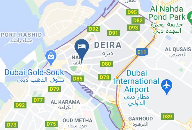 Dubai - Hyatt Place Dubai Wasl District Maps