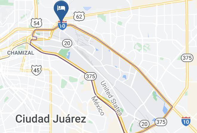 El Paso - Hyatt Place El Paso Airport Maps