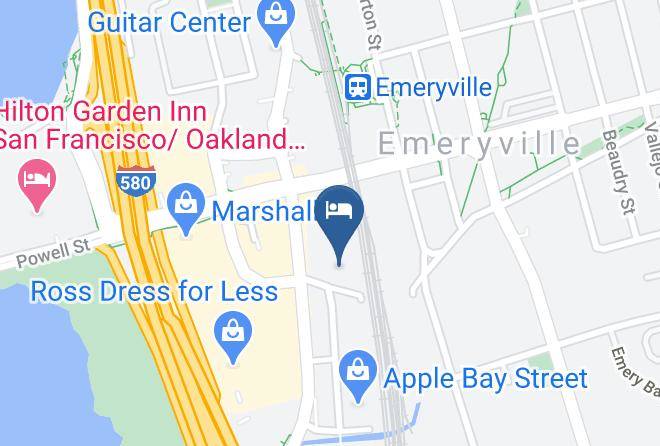 Alameda - Hyatt Place Emeryville San Francisco Bay Area Maps
