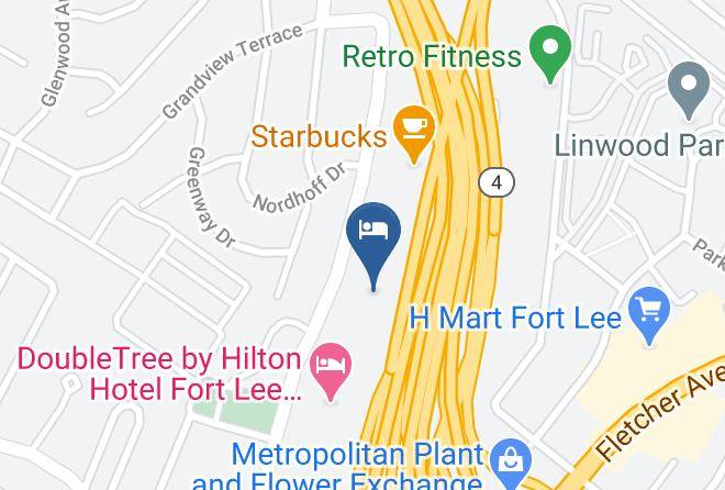 Hyatt Place Fort Lee George Washington Bridge Map
