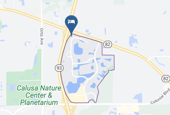 Hyatt Place Fort Myers At The Forum Map