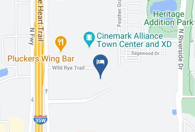 Tarrant - Hyatt Place Fort Worth Alliance Town Center Maps