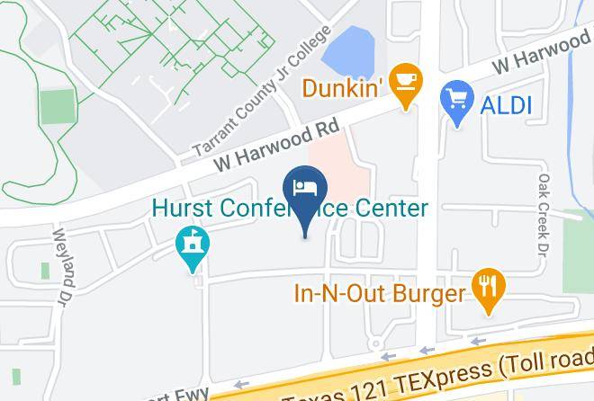 Tarrant - Hyatt Place Fort Worth Hurst Maps