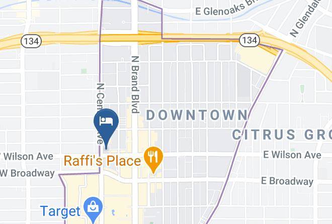 Los Angeles - Hyatt Place Glendale Los Angeles Maps