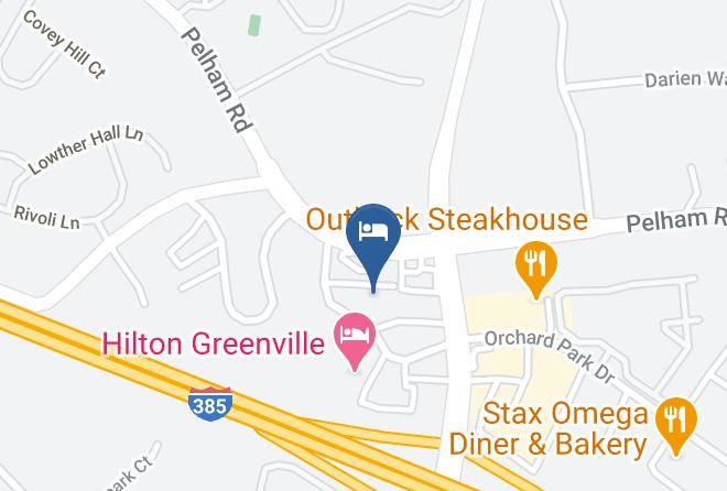 Greenville - Hyatt Place Greenville Haywood Maps