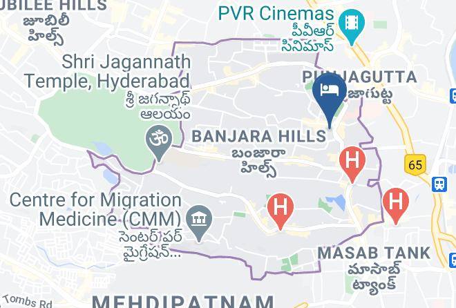 Hyderabad - Hyatt Place Hyderabad Banjara Hills Maps