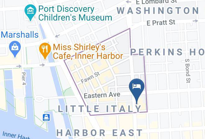 Baltimore City - Hyatt Place Baltimore Inner Harbor Maps