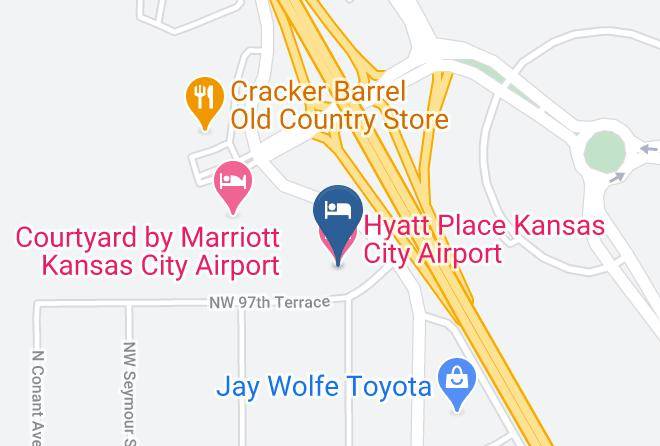 Hyatt Place Kansas City Airport Map