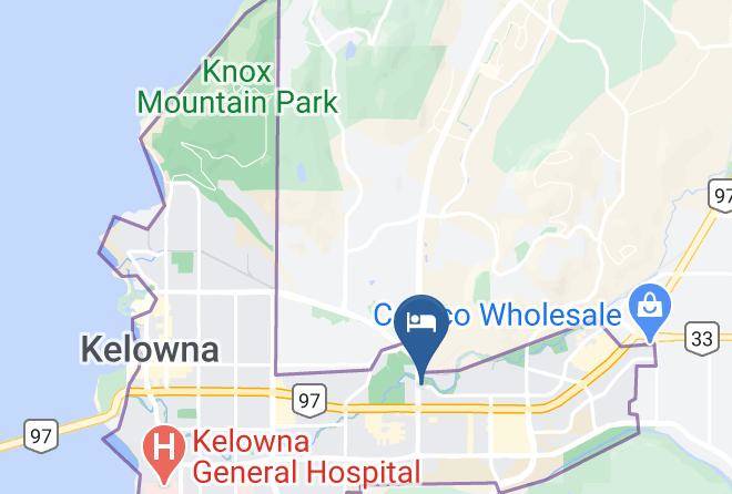 Central Okanagan - Hyatt Place Kelowna Maps