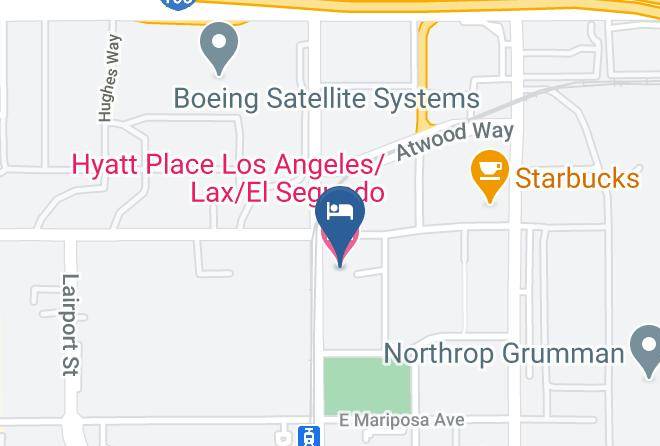 Los Angeles - Hyatt Place Los Angeles Lax El Segundo Maps