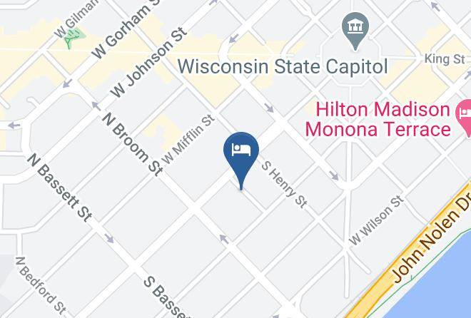 Dane - Hyatt Place Madison Downtown Maps