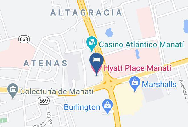 Manati - Hyatt Place Manati Maps