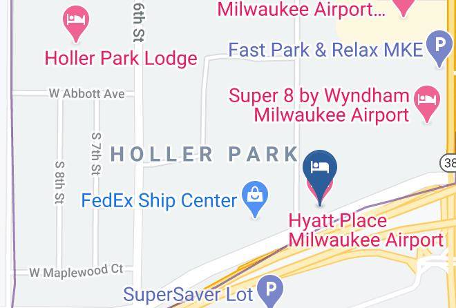 Milwaukee - Hyatt Place Milwaukee Airport Maps
