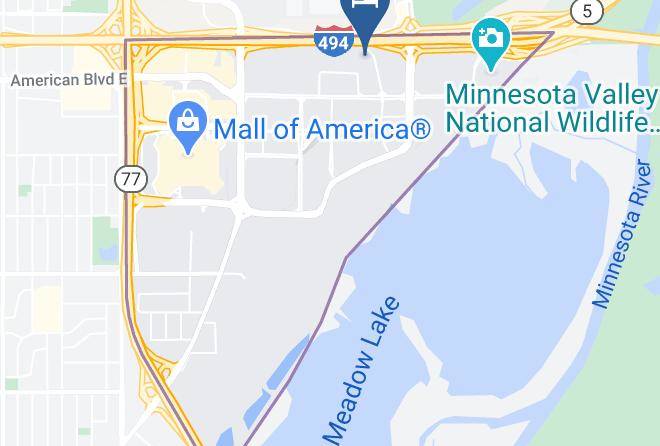Hyatt Place Minneapolis Airport South Map