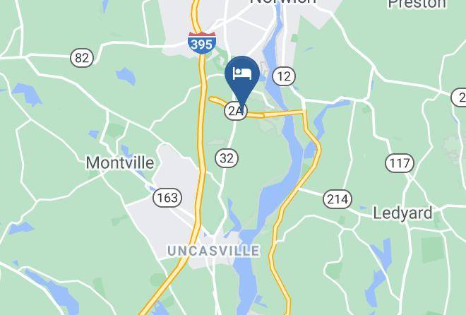 New London - Hyatt Place Mohegan Sun Maps