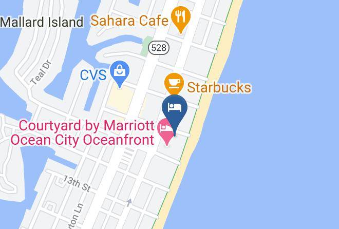 Worcester - Hyatt Place Ocean City Oceanfront Maps