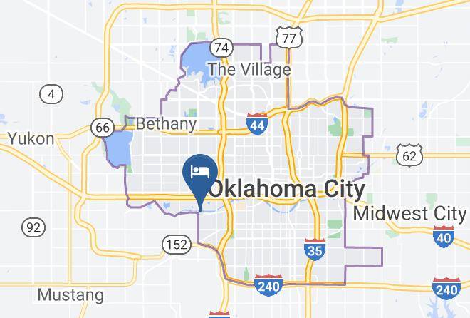 Oklahoma - Hyatt Place Oklahoma City Airport Maps