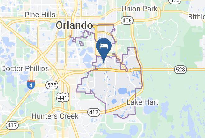 Orange - Hyatt Place Orlando Airport Maps