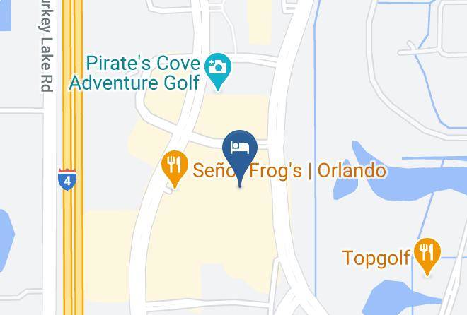 Orange - Hyatt Place Orlando I Drive Convention Center Maps