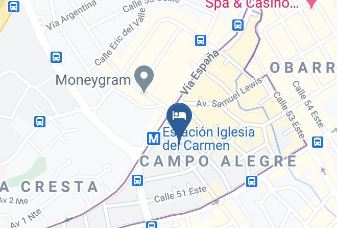 Bella Vista - Hyatt Place Panama City Downtown Maps