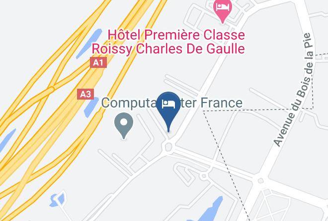 Val D Oise - Hyatt Place Paris Charles De Gaulle Airport Maps