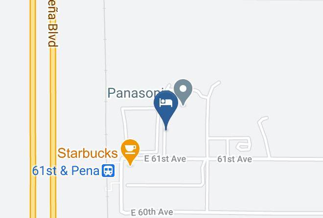 Denver - Hyatt Place Pena Station Denver Airport Maps