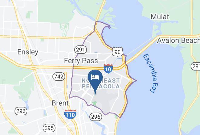 Escambia - Hyatt Place Pensacola Airport Maps