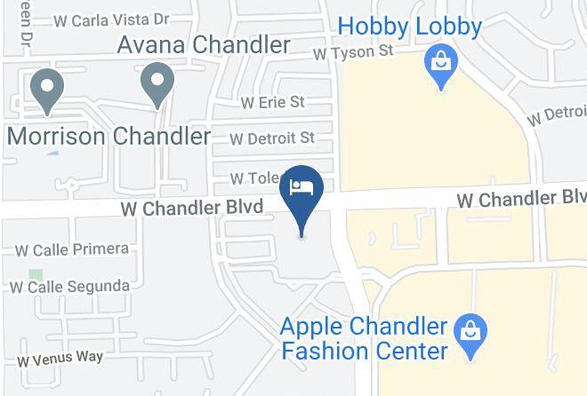 Maricopa - Hyatt Place Phoenix Chandler Fashion Center Maps