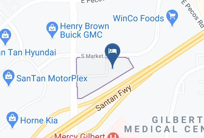 Maricopa - Hyatt Place Phoenix Gilbert Maps