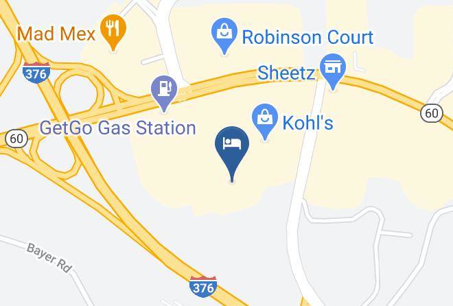 Allegheny - Hyatt Place Pittsburgh Airport Maps
