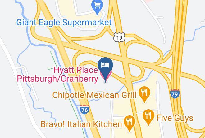 Butler - Hyatt Place Pittsburgh Cranberry Maps