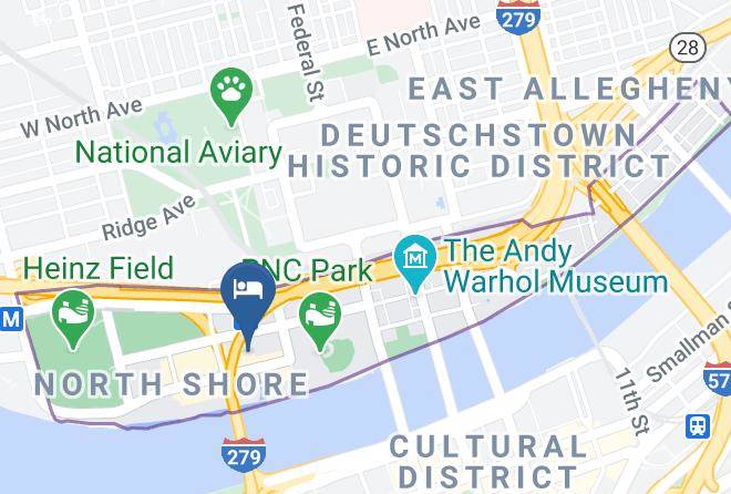 Allegheny - Hyatt Place Pittsburgh North Shore Maps