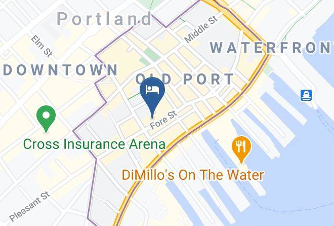 Cumberland - Hyatt Place Portland Old Port Maps