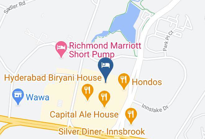 Hyatt Place Richmond Innsbrook Map