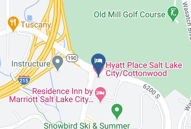 Salt Lake - Hyatt Place Salt Lake City Cottonwood Maps