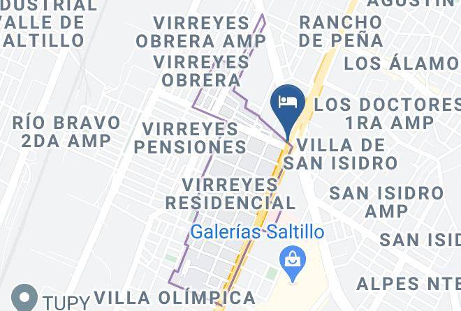 Saltillo - Hyatt Place Saltillo Maps