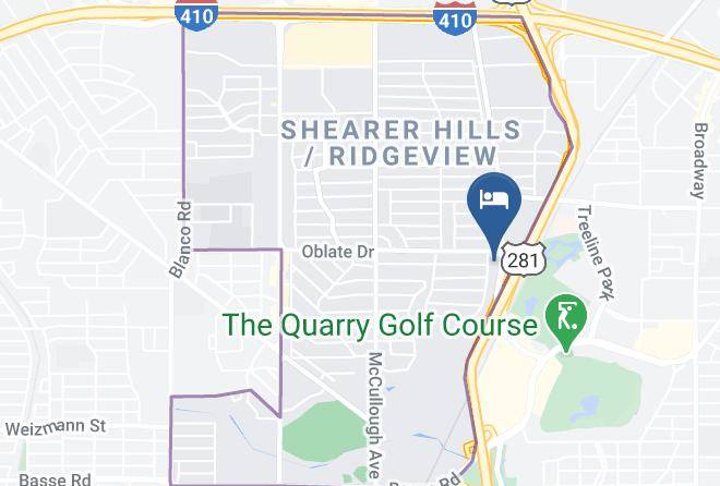 Bexar - Hyatt Place San Antonio Airport Quarry Market Maps