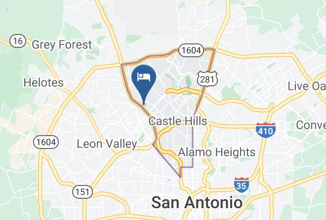 Bexar - Hyatt Place San Antonio Northwest Medical Center Maps