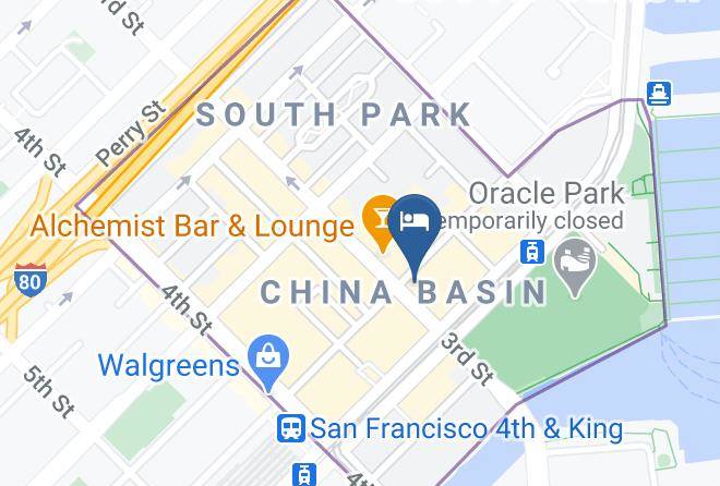 San Francisco - Hyatt Place San Francisco Downtown Maps