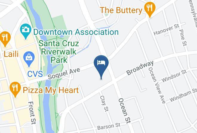 Santa Cruz - Hyatt Place Santa Cruz Maps